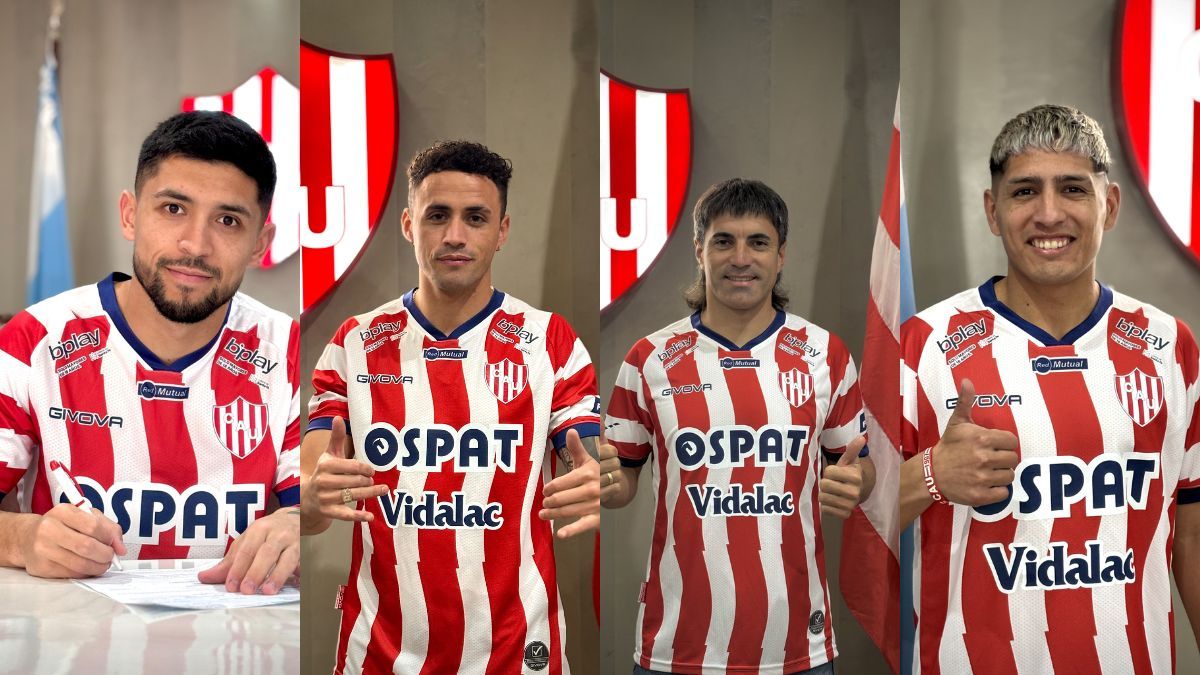 Juan de Dios Pintado, Ignacio Malcorra, Mauro Luna Diale y Eric Ramírez son los refuerzos de Unión.