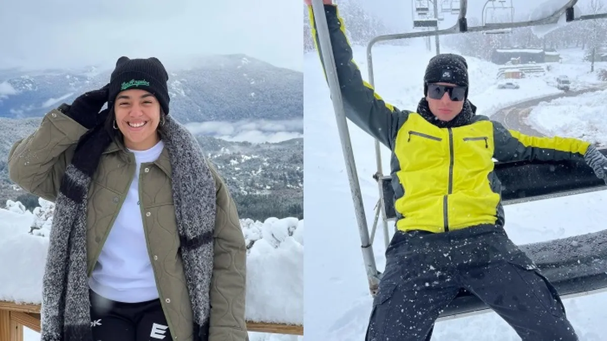 Ángela Leiva y su nuevo novio se encuentran de vacaciones con su nuevo novio en San Martín de los Andes