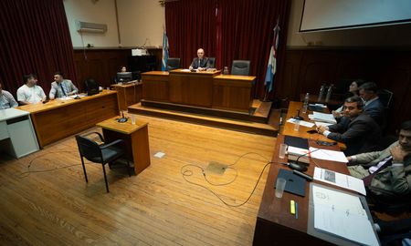 El debate se desarrolló en la sala 1 del primer piso de tribunales de Santa Fe. El debate se desarrolló en la sala 1 del primer piso de tribunales de Santa Fe.