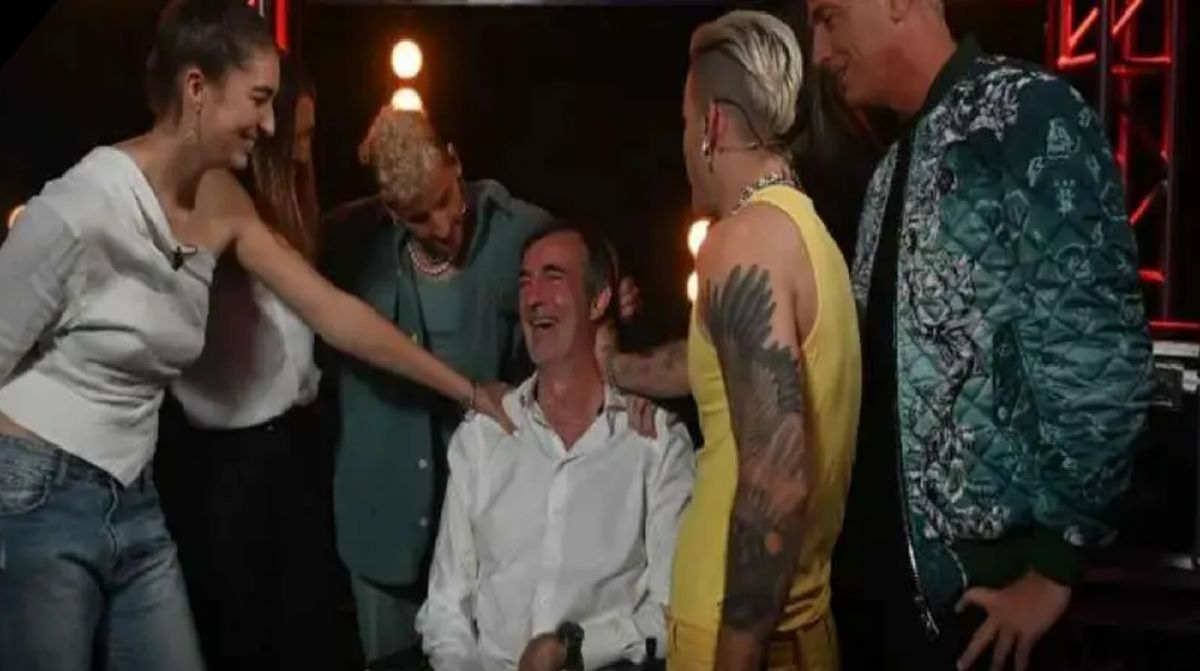 Esteban Bullrich acompañó a su hija Margarita a La Voz Argentina