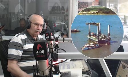la ?isla flotante? llego desde holanda y fue una maquina clave en la construccion del tunel subfluvial la ?isla flotante? llego desde holanda y fue una maquina clave en la construccion del tunel subfluvial