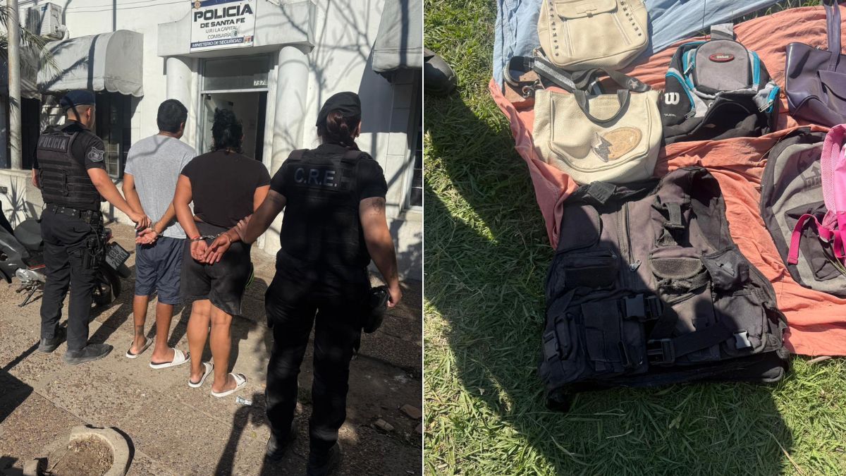Santa Fe: intentaban vender un chaleco antibalas en el trueque y fueron detenidos