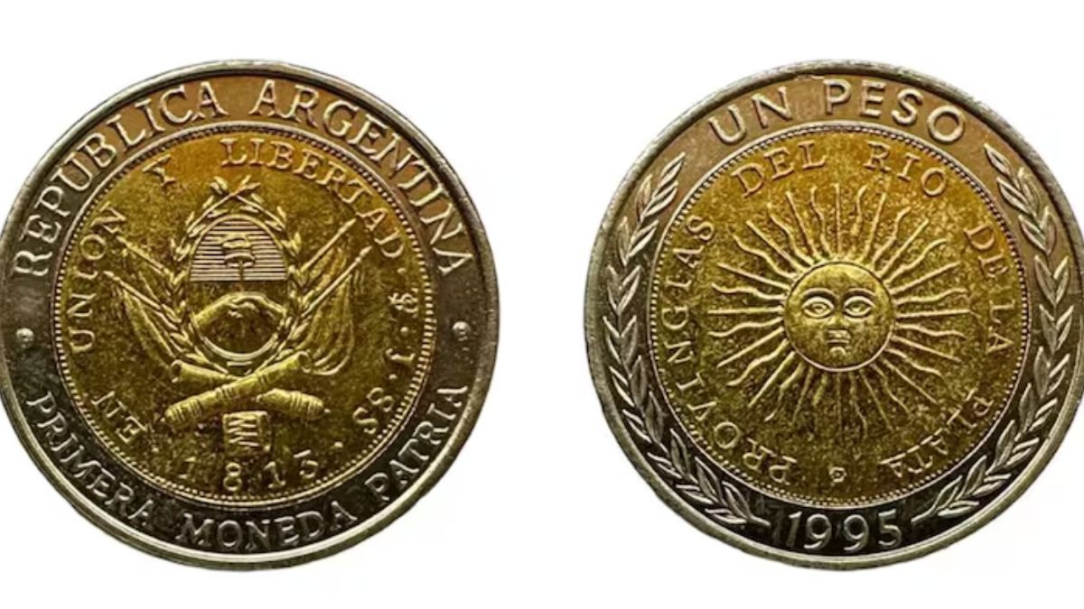 Esta es la moneda que contiene un error de ortografía y que buscan los coleccionistas. Esta es la moneda que contiene un error de ortografía y que buscan los coleccionistas.