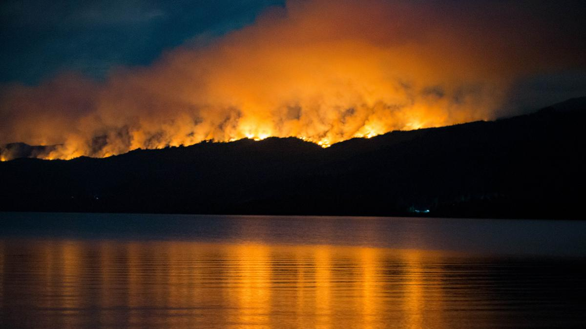 El Incendio En El Parque Nacional Los Alerces Ya Afecta Más De 1 000