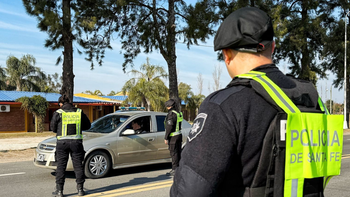 Vacaciones de invierno: refuerzan los controles en rutas de Santa Fe