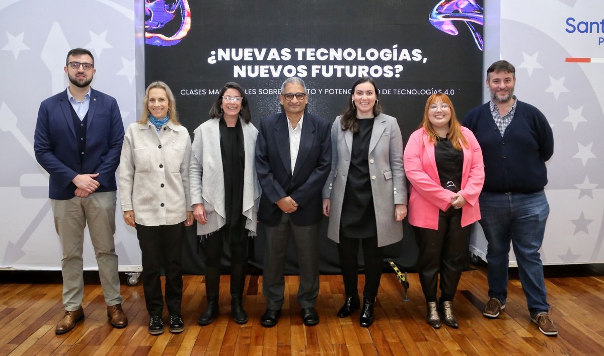 El especialista Balaji Parthasarathy disertó en Santa Fe. El especialista Balaji Parthasarathy disertó en Santa Fe.