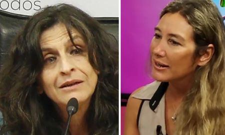 Gloria Zalazar, ministra de Justicia y Seguridad de Chaco y Marta Soneira, secretaria de Ordenamiento Territorial y Ambiente. Gloria Zalazar, ministra de Justicia y Seguridad de Chaco y Marta Soneira, secretaria de Ordenamiento Territorial y Ambiente.