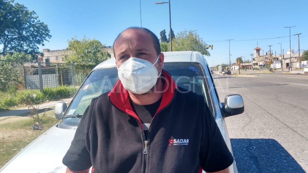 Matías Gómez, lo asaltaron dos ladrones armados sobre la Circunvalación oeste y le gatillaron por la espalda