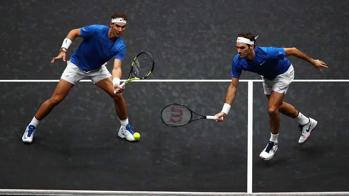 Federer y Nadal volverán a jugar la Laver Cup juntos hoy.