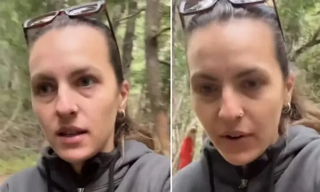 Una joven afirmo que grabó a un fantasma en los bosques de Bariloche y desató el pánico Una joven afirmo que grabó a un fantasma en los bosques de Bariloche y desató el pánico
