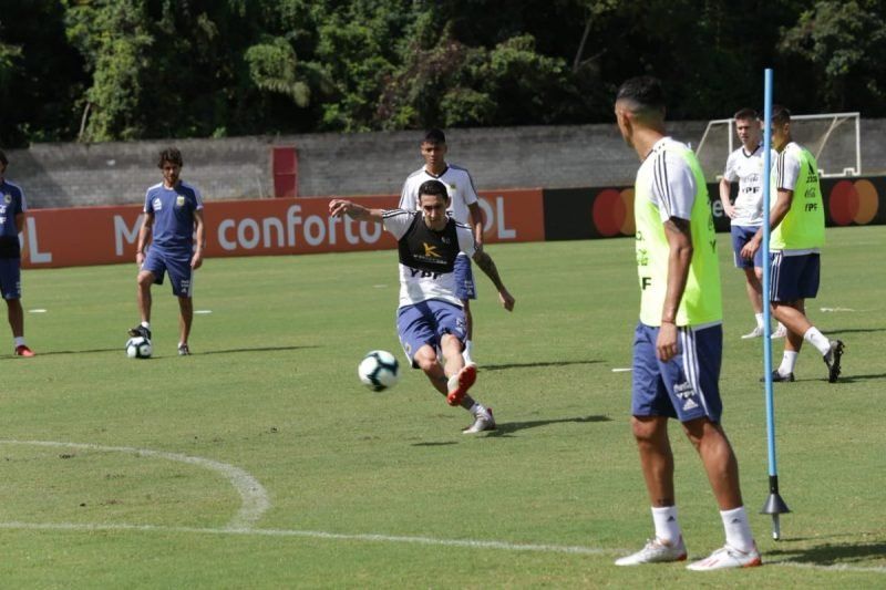 La Selección Argentina ya está en Belo Horizonte pensando en Paraguay