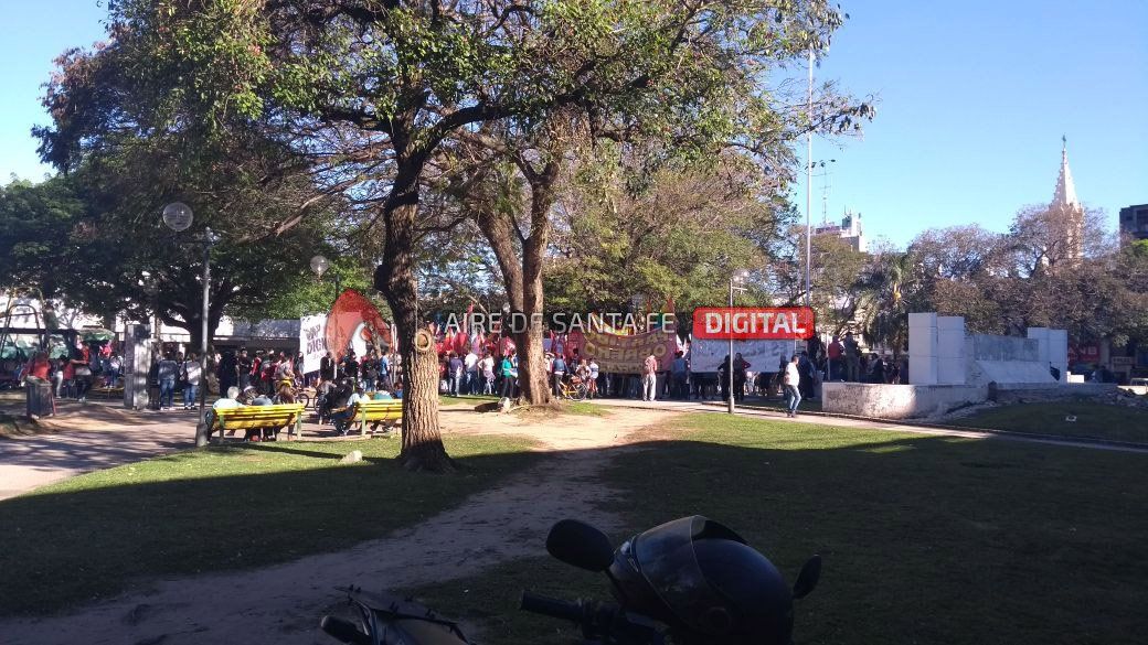 Marcha en Santa Fe por Santiago Maldonado