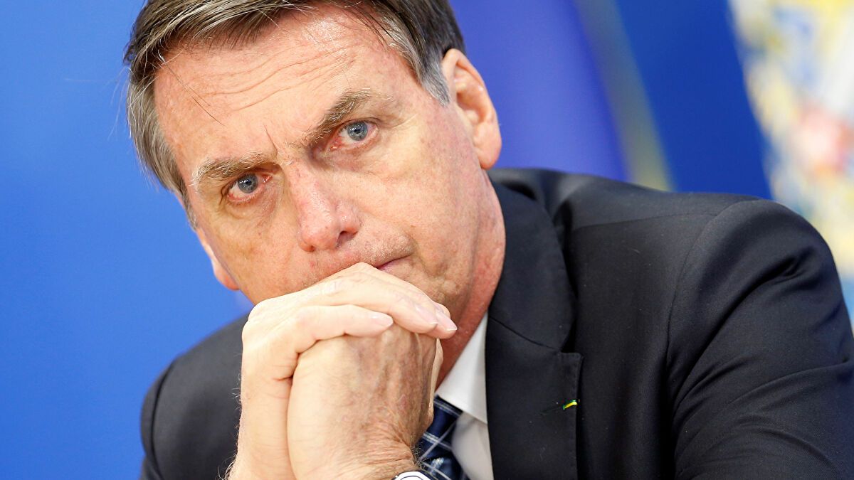 El presidente de Brasil Jair Bolsonaro.