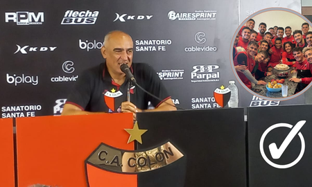 Colón: El dato de la Primera Nacional que destacó el trabajo de técnico Iván Delfino. Colón: El dato de la Primera Nacional que destacó el trabajo de técnico Iván Delfino.