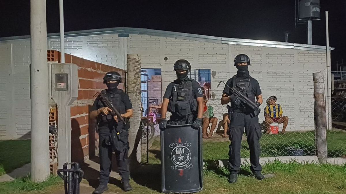 Los operativos se realizaron en cuatro barrios de la ciudad en el marco de una investigación dirigida por el Ministerio Público de la Acusación.