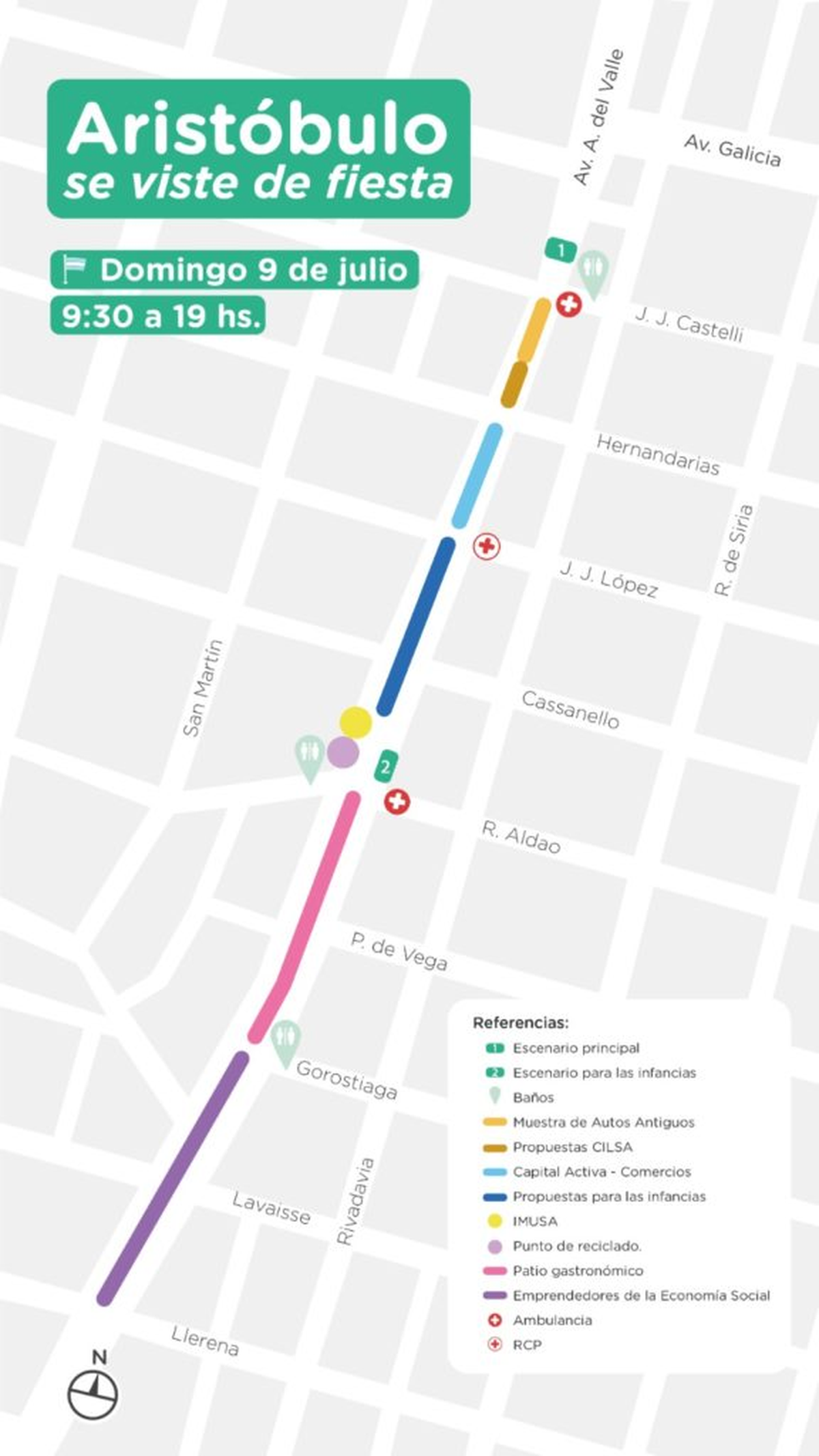 El día de la Independencia se celebrará en la avenida Aristóbulo del Valle. El día de la Independencia se celebrará en la avenida Aristóbulo del Valle.