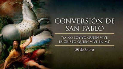 Santo del 25 de enero: fiesta de la Conversión de San Pablo