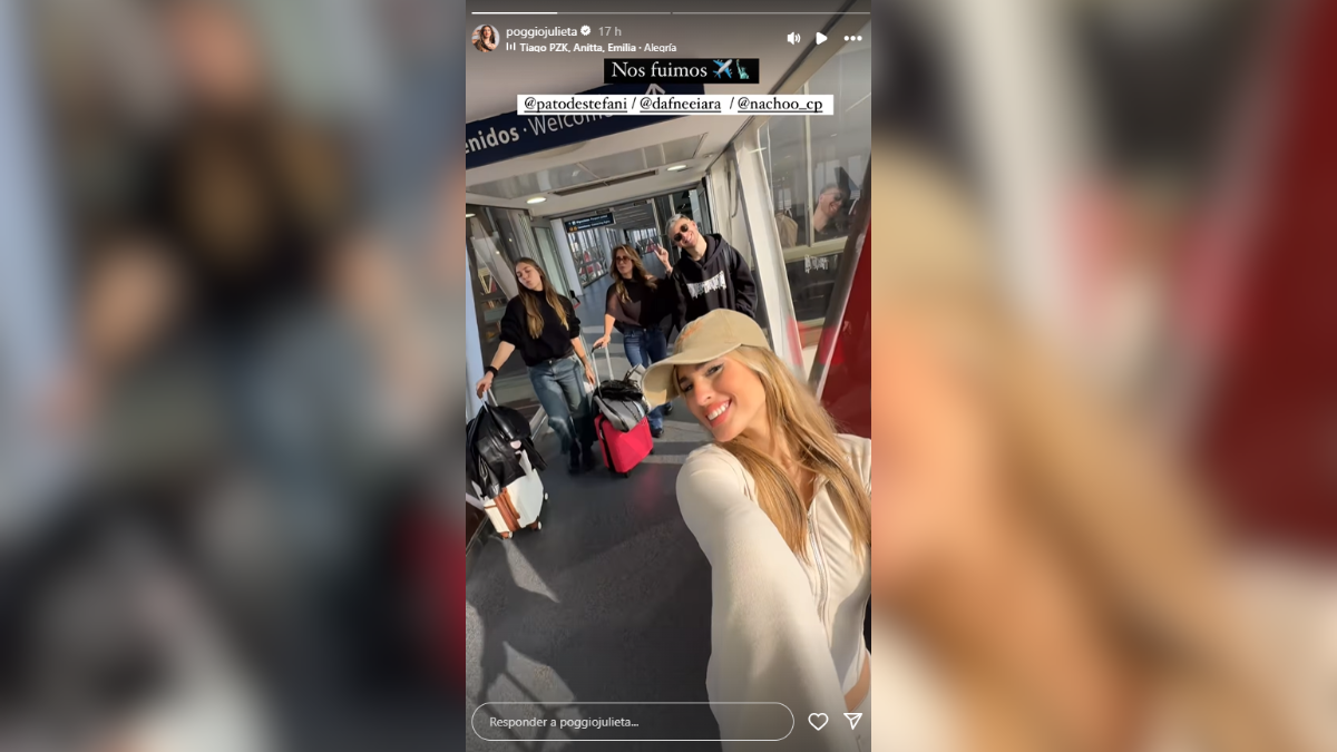 Julieta Poggio y Nacho Castañares viajaron juntos a Nueva York. Julieta Poggio y Nacho Castañares viajaron juntos a Nueva York.