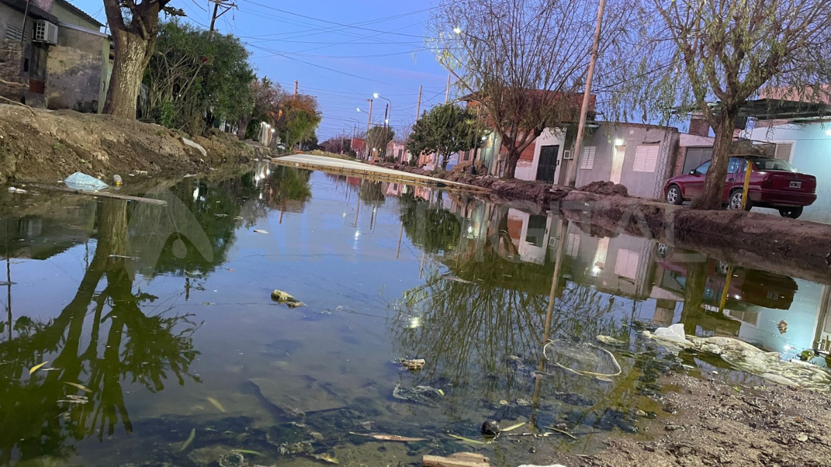 Los vecinos conviven con una pileta de agua podrida desde hace un mes. Los vecinos conviven con una pileta de agua podrida desde hace un mes.
