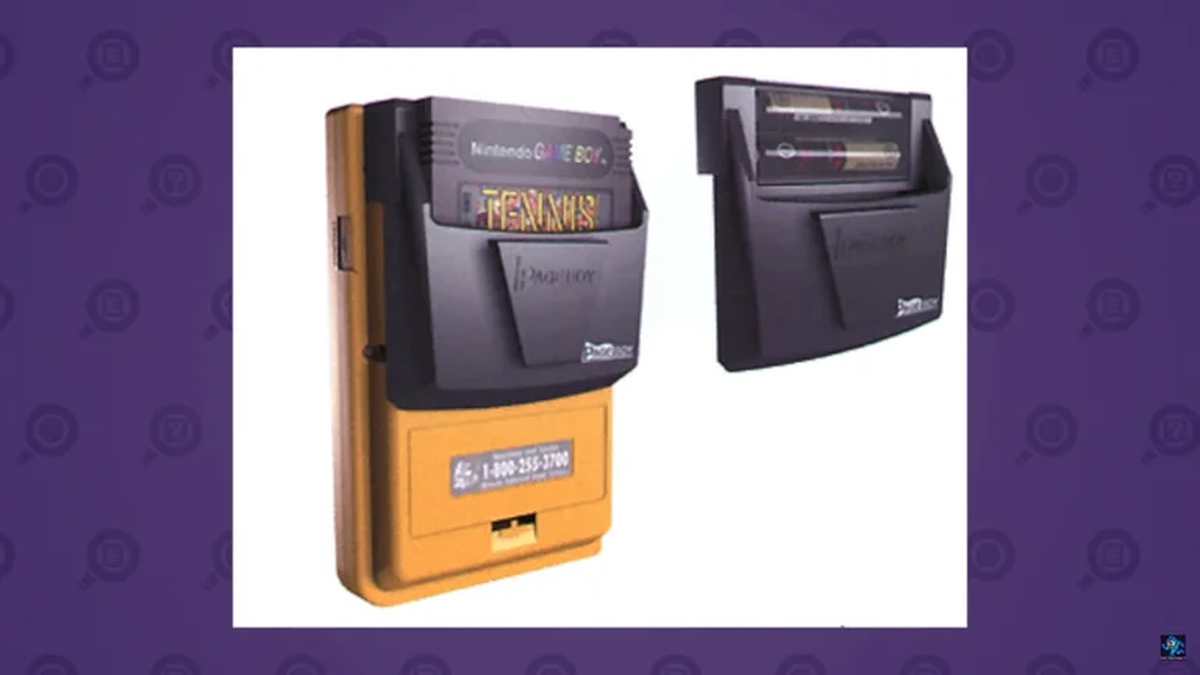 Cómo iba a ser el periférico de la Game Boy.