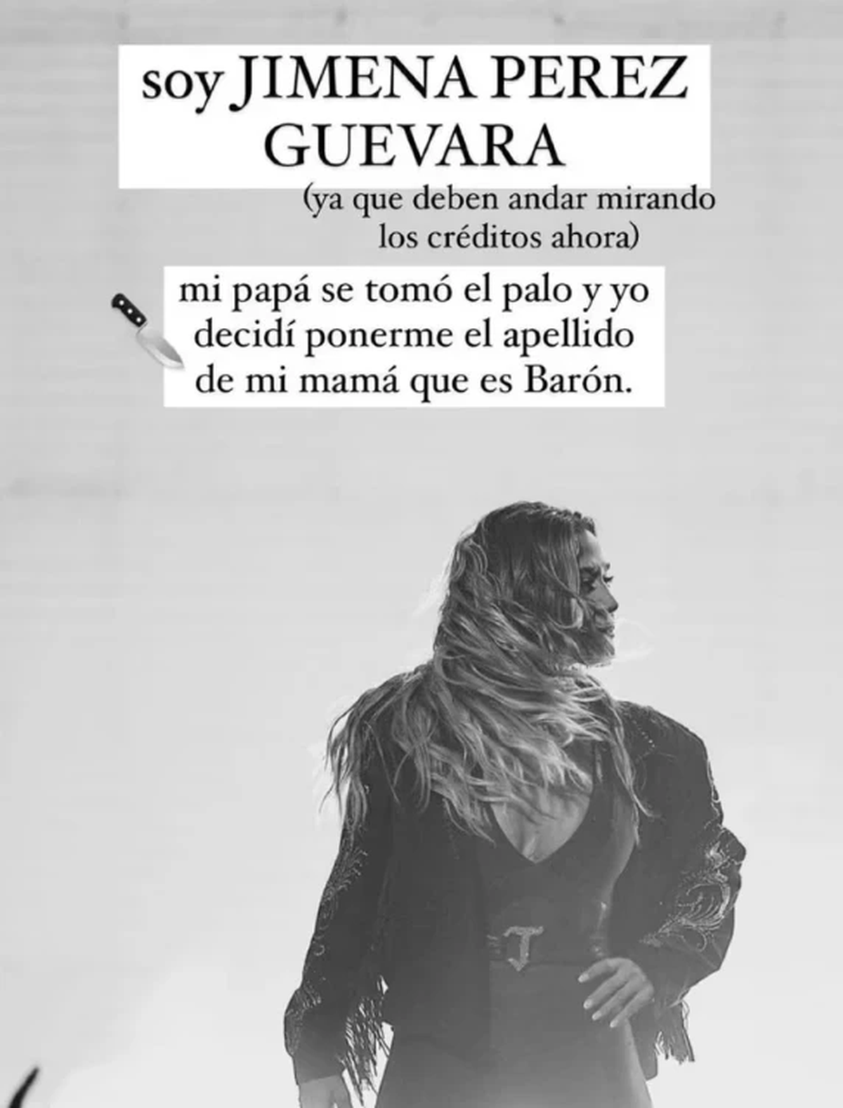 Jimena Barón reveló cuál es su verdadero apellido y la razón por la que se lo cambio. Jimena Barón reveló cuál es su verdadero apellido y la razón por la que se lo cambio.