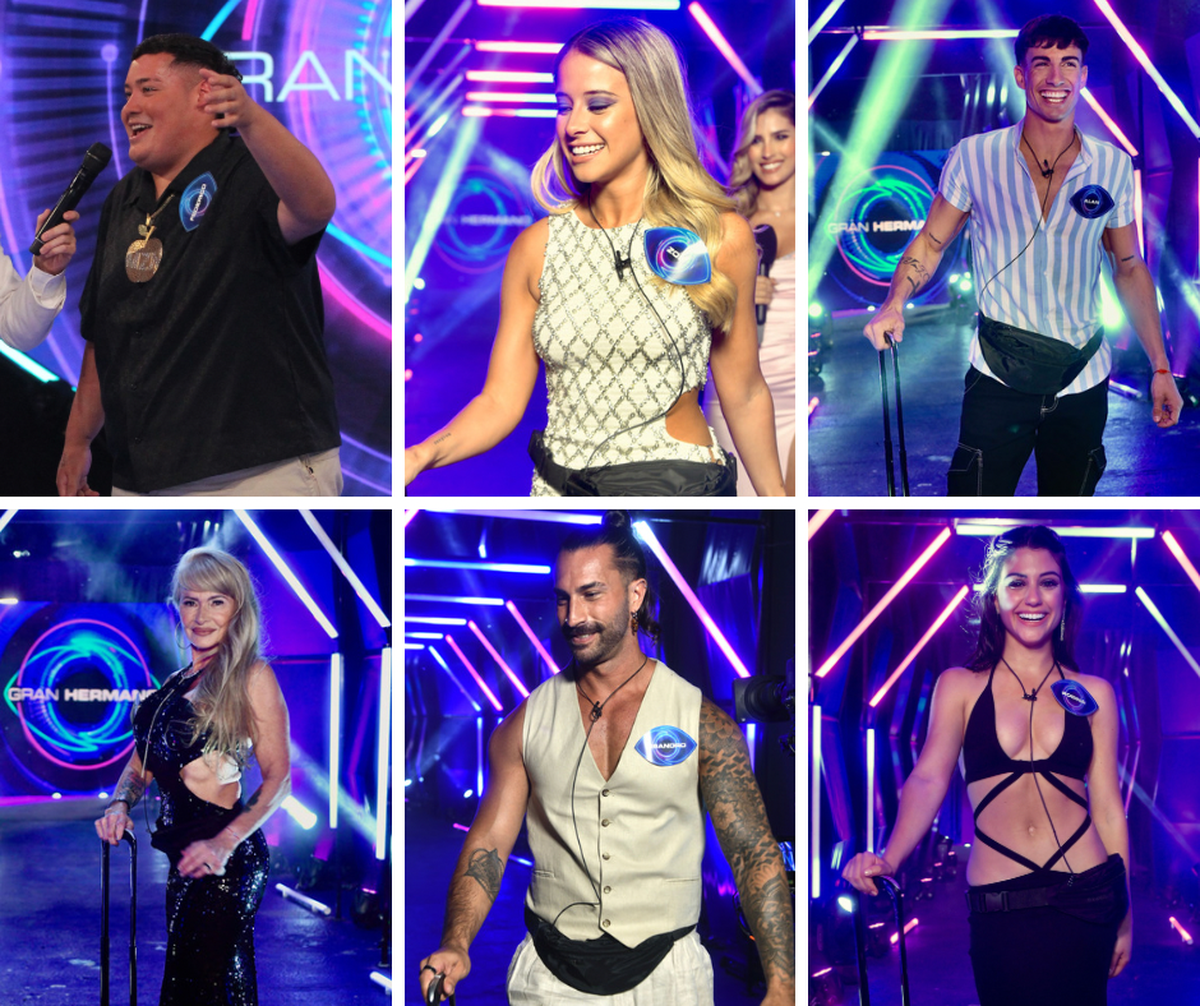 Seis de los nuevos participantes de Gran Hermano: Manzana, Zoe, Alan, Isabel, Lisandro y Rosina. Seis de los nuevos participantes de Gran Hermano: Manzana, Zoe, Alan, Isabel, Lisandro y Rosina.