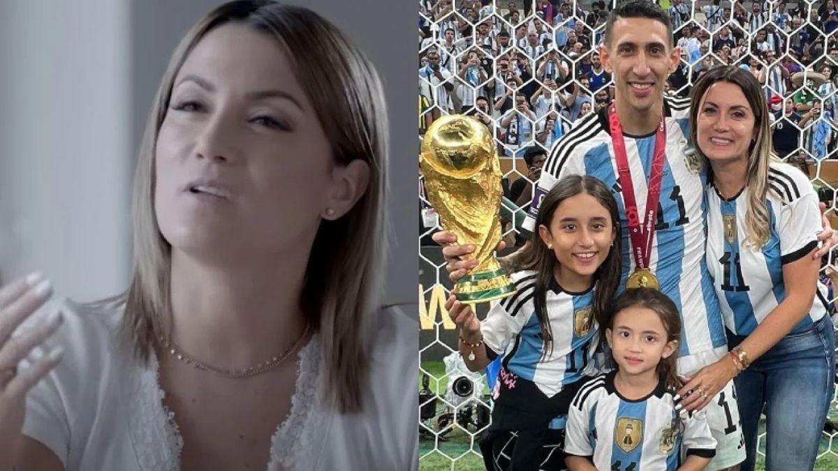 Di María le pidió a su esposa que disfrute la final.