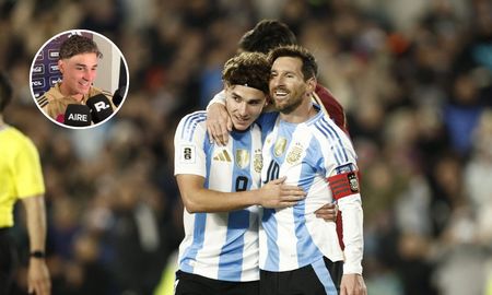 El mensaje de Messi a Julián Álvarez tras su asistencia y la despedida más emotiva con la Selección Argentina El mensaje de Messi a Julián Álvarez tras su asistencia y la despedida más emotiva con la Selección Argentina