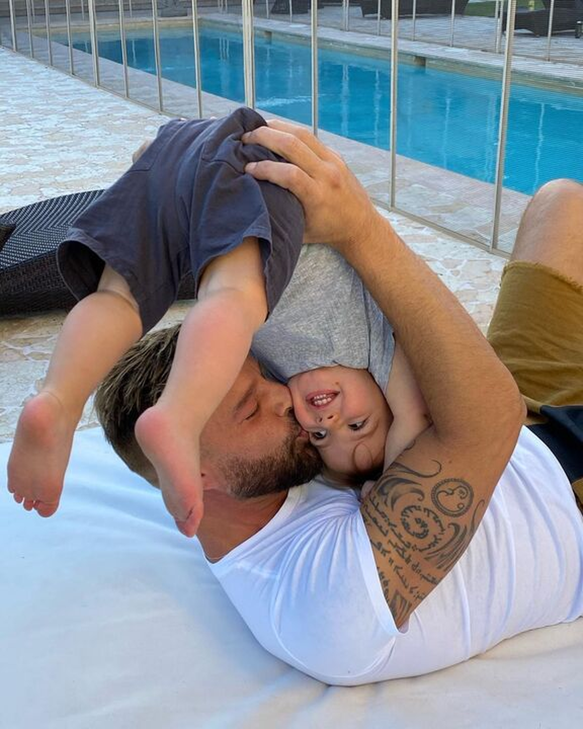 Ricky Martin tiene cuatro hijos: Matteo, Valentino, Renn y Lucia.