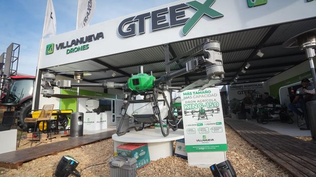 GTEEX lanzó el drone agrícola más grande de América Latina: ¿instala una planta en Argentina?