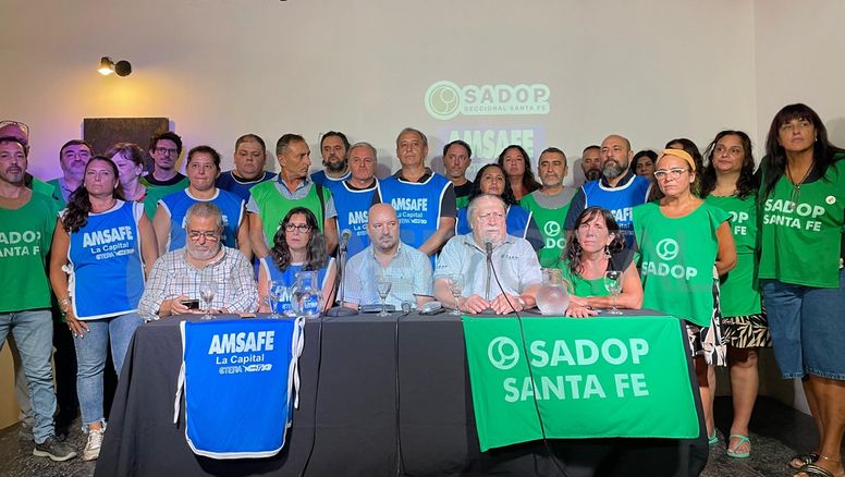 Amsafé y Sadop insisten con que la propuesta salarial del Gobierno es 