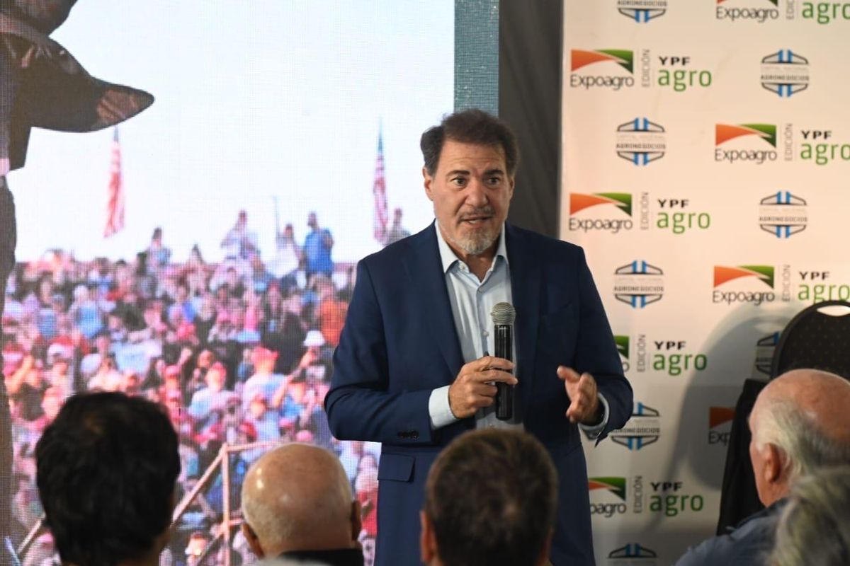 Claudio Zuchovicki en Expoagro 2025.