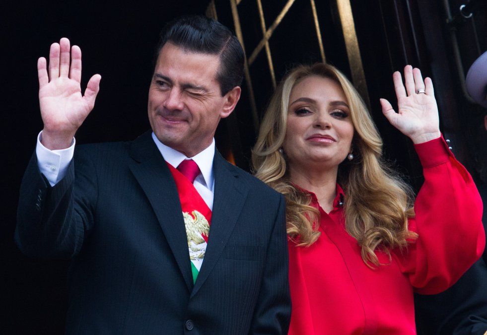 Enrique Peña Nieto y Angélica Rivera. 