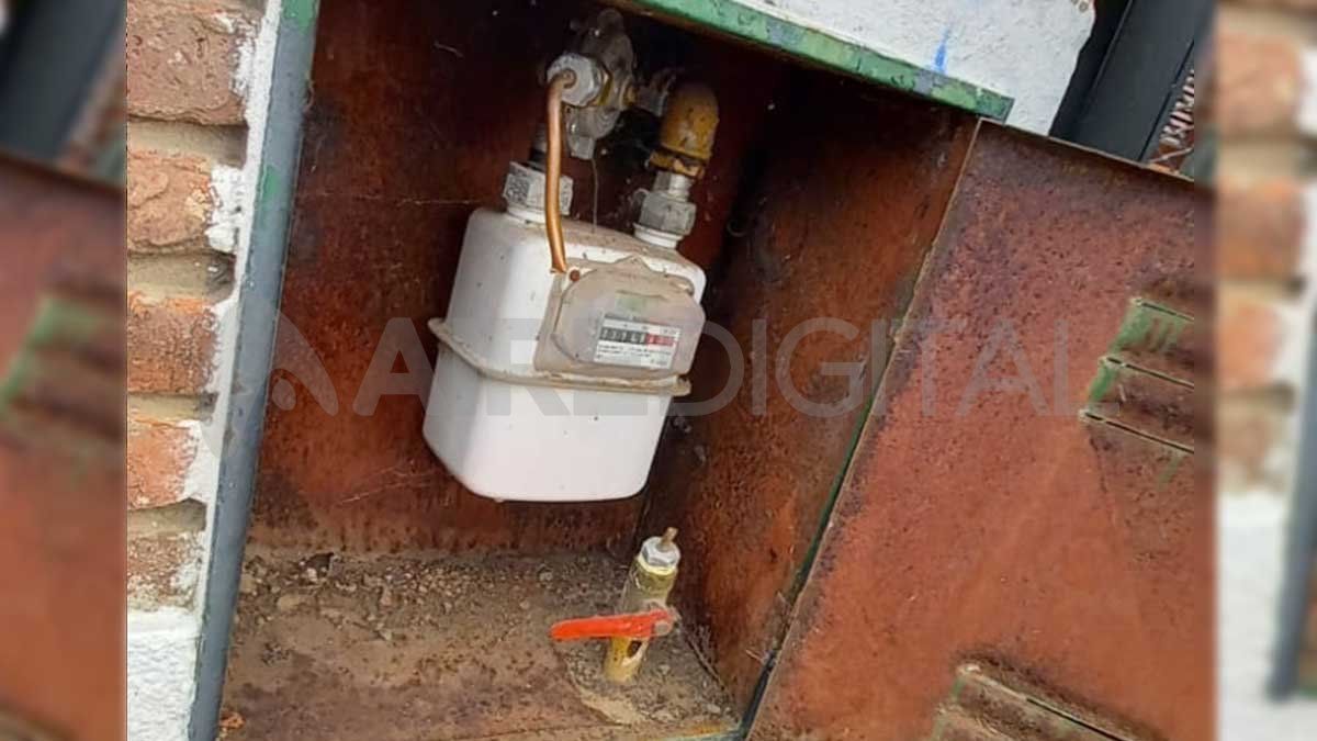 Los ladrones se apoderaron de los flexibles de cobre del regulador de gas y los vecinos tuvieron se quedaron sin servicio.&nbsp;