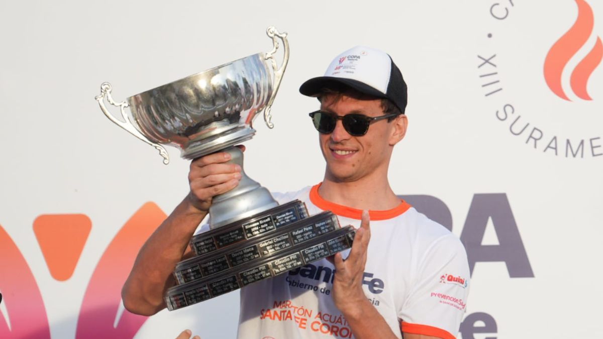 Alessio Occhipinti es bicampeón de la Maratón Santa Fe-Coronda.