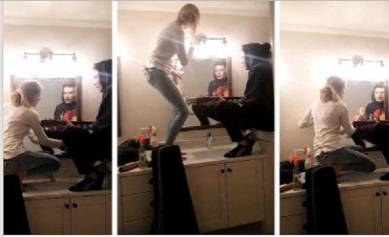 Le pide a sus hijos que limpien el baño y termina descubriendo un talento que sorprende a todos