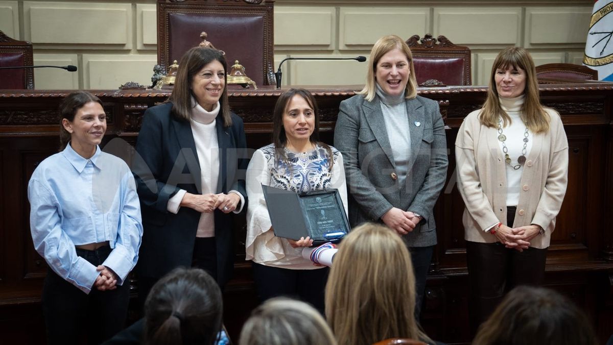Élida Thiery, corresponsal de AIRE en Rafaela, fue reconocida en la Legislatura. Élida Thiery, corresponsal de AIRE en Rafaela, fue reconocida en la Legislatura.