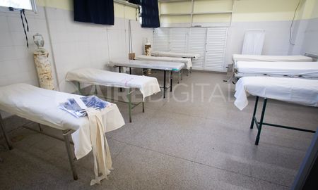 Sala de aislamiento para coronavirus del hospital José María Cullen. Sala de aislamiento para coronavirus del hospital José María Cullen.