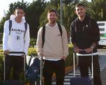 Lionel Messi, junto a Ángel Di María y Leandro Paredes arribaron al país y ya se sumaron al plantel de la Selección Argentina, de cara a los partidos por las Eliminatorias Sudamericanas. Lionel Messi, junto a Ángel Di María y Leandro Paredes arribaron al país y ya se sumaron al plantel de la Selección Argentina, de cara a los partidos por las Eliminatorias Sudamericanas.