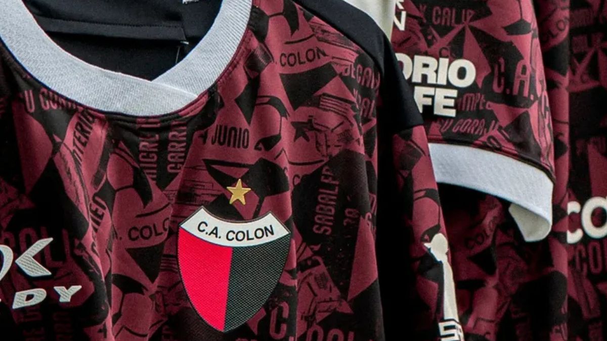 Colón tiene nueva camiseta de juego: se presentó la segunda alternativa.