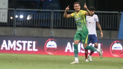 Copa Sudamericana: Defensa y Justicia triunfó como visitante ante Bahía, en un encuentro plagado de acción por el VAR