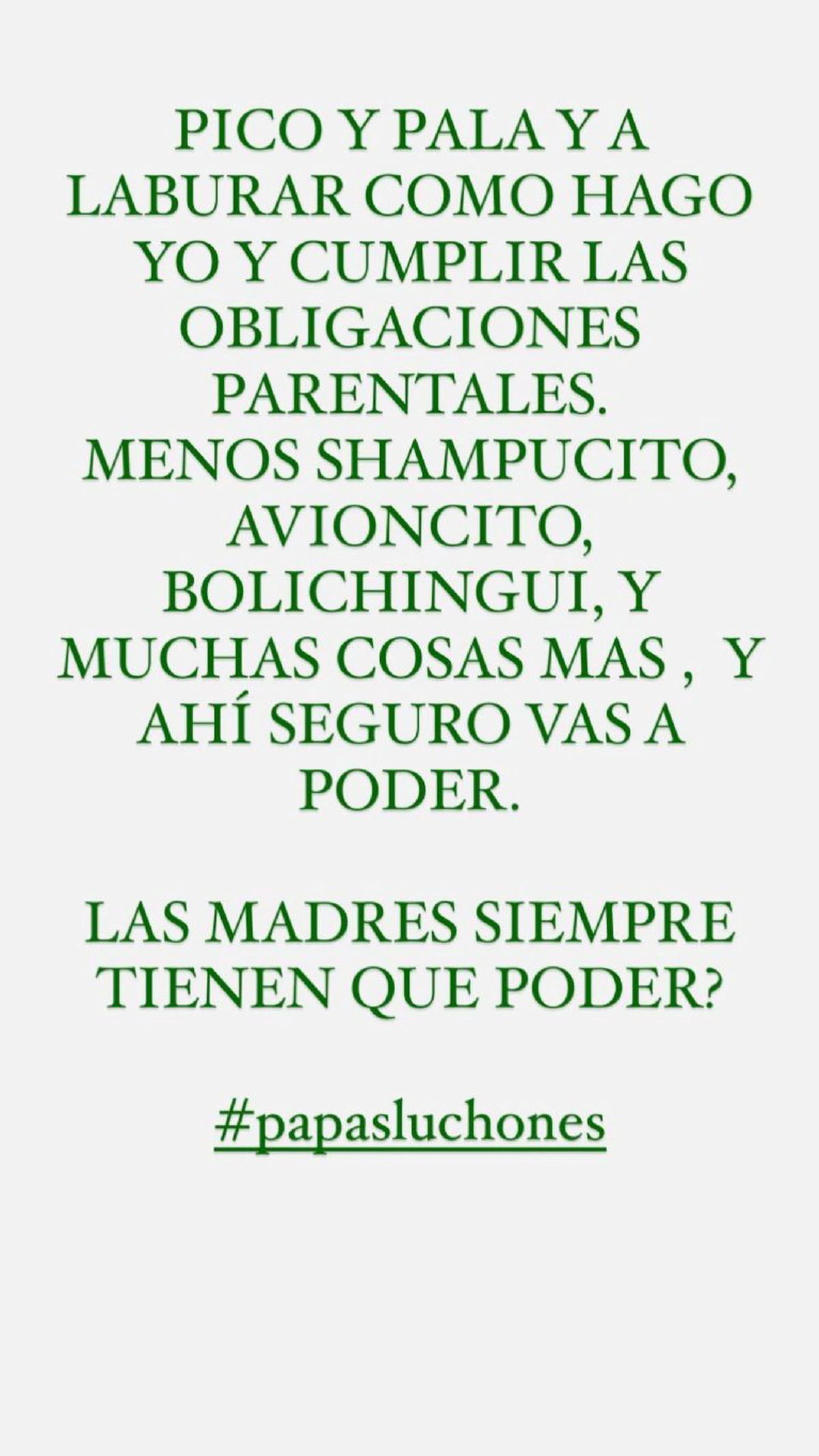 Cinthia Fernández mandó a laburar a Matías Defederico.