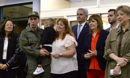 Nahuel Gallo brindó una conferencia de prensa, en la que habló por primera vez desde su liberación. Nahuel Gallo brindó una conferencia de prensa, en la que habló por primera vez desde su liberación.