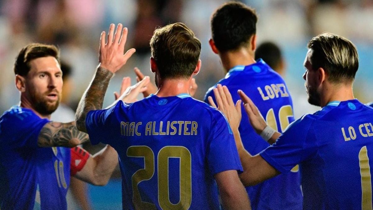 Alexis Mac Allister fue la figura de la goleada de la Selección Argentina ante su par de Puerto Rico.