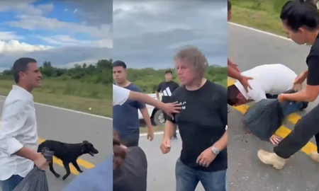 Le rompieron la nariz de un cabezazo al diputado libertario Federico Pelli. Le rompieron la nariz de un cabezazo al diputado libertario Federico Pelli.