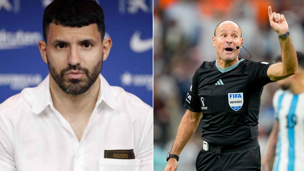 El Kun Agüero explotó contra el árbitro de Argentina - Países Bajos: Como le gusta...