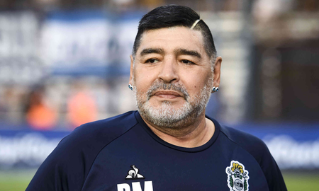 De Gianinna para Diego Maradona: Bajá un ratito y abrazame, te amo De Gianinna para Diego Maradona: Bajá un ratito y abrazame, te amo