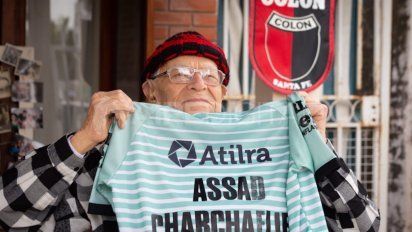 La historia de Assad Charchaflie, el sirio fanático de Colón que se convirtió en el socio más longevo