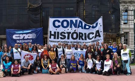 Conadu Histórica convocó a un nuevo paro para los docentes universitarios. Conadu Histórica convocó a un nuevo paro para los docentes universitarios.