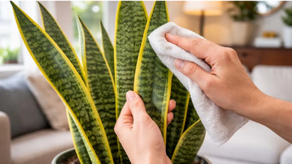 Por qué recomiendan poner un trozo de lengua de suegra en la maceta de otra planta y para qué sirve